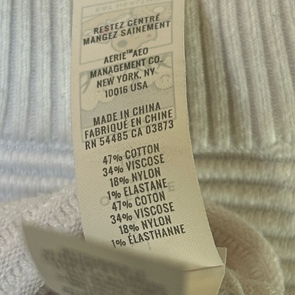 Offline by Aerie Ribbed Oversized Cropped Sweater with Dolman Sleeves - Picture 10 of 10